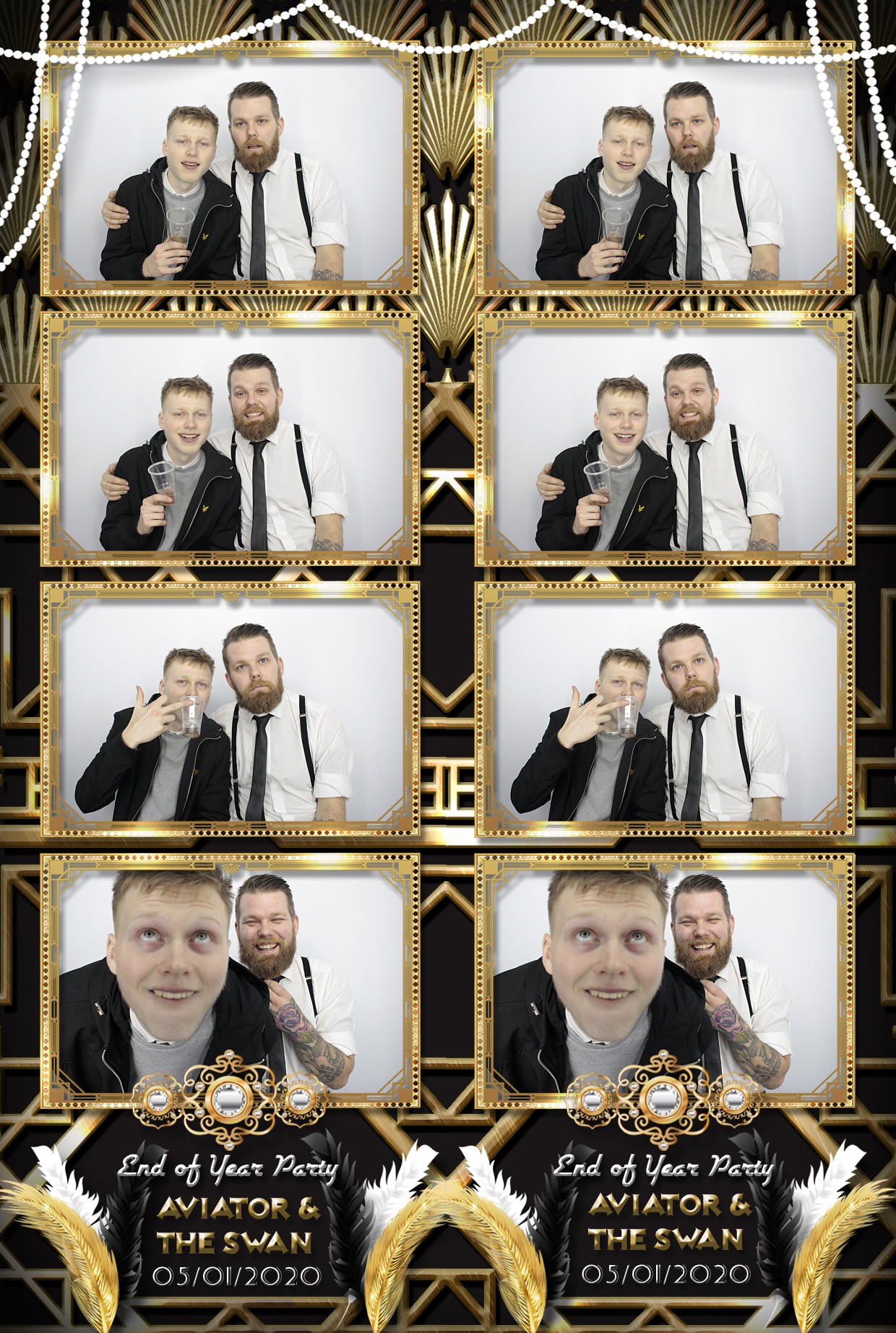 End of Year Party – Aviator  | View more photos from the event at gallery.myphotoboothexperience.co.uk/u/MyPhotoBoothExperienceLtd/End-of-Year-Party-–-Aviator